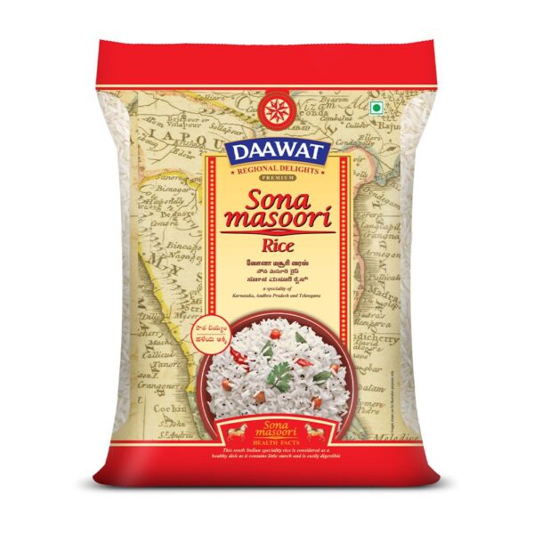 Daawat Sona masuri rice organic 5kg
