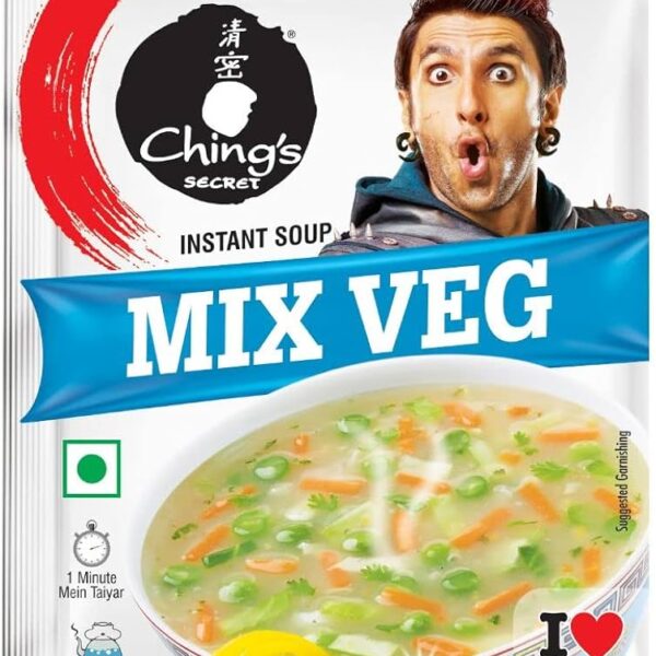 Instant Soup - mix veg soup  / Chings 55g