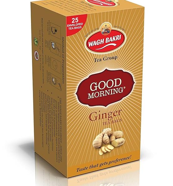 WAGH BAKRI Ginger Tea Bags 50g
