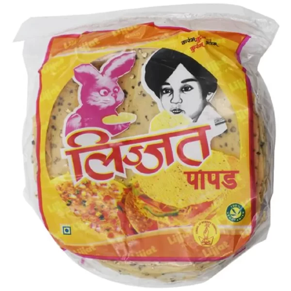Lijjat punjabi masala special  papad 200g