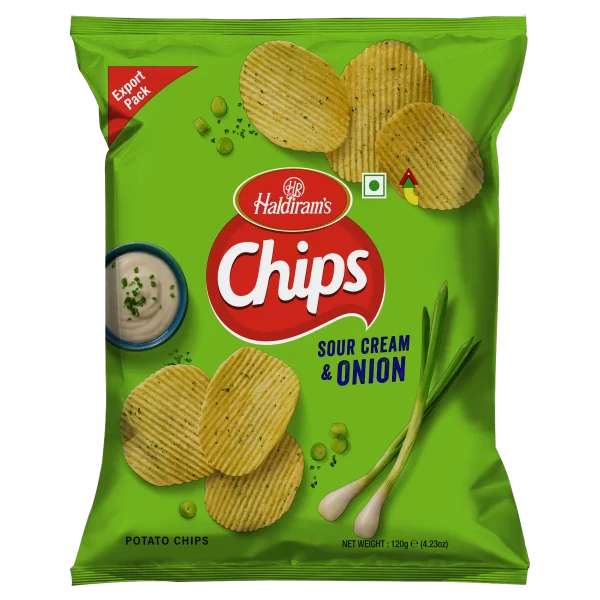 HR CHIPS SOUR CREAM ONION 120G