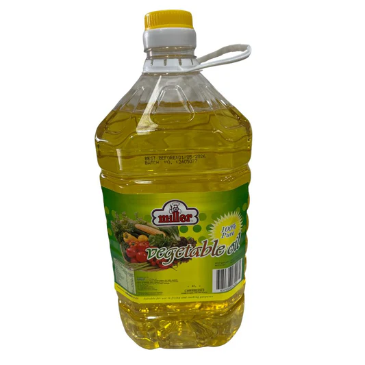 Vegetable Oil 4ltr/ Miller