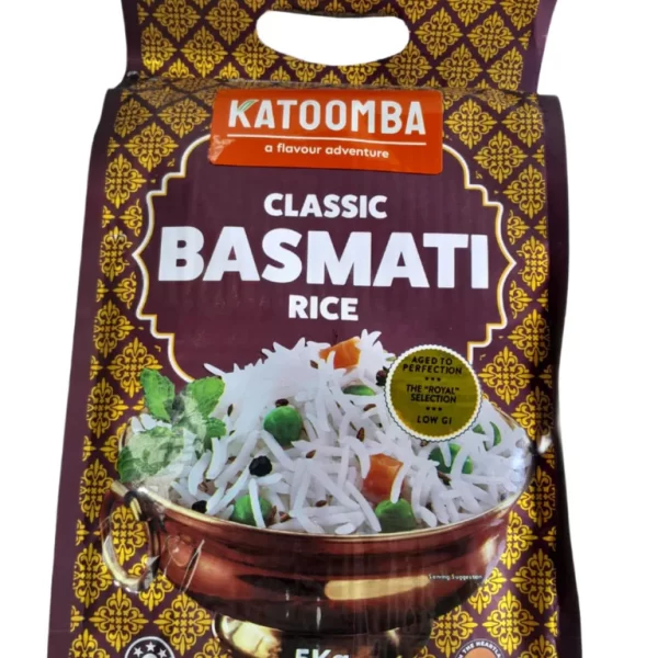 KT CLASSIC BASMATI RICE 5KG