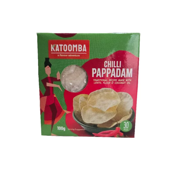 KT Chilli Pappadam 100g