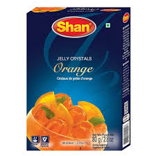 Jelly Crystals /Orange /Shan 80g