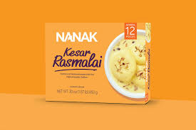NANAK Kesar Rasmalai 850g