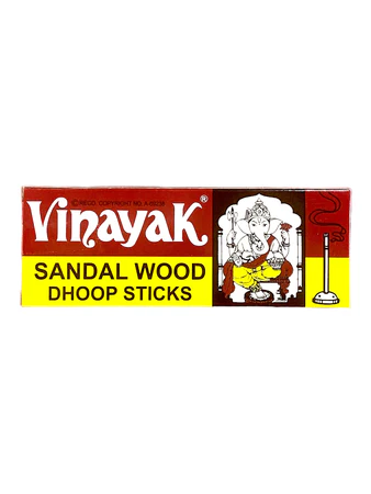 VINAYAK DHOOP STICKS - SANDAL WOOD - 25G