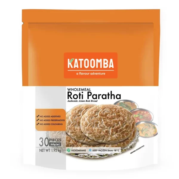 KT Wholemeal Roti Paratha 30pc