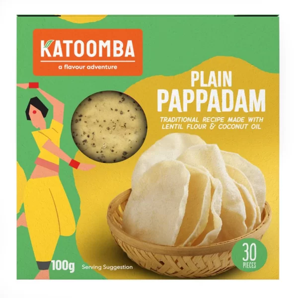 KT Plain Pappadam 100g