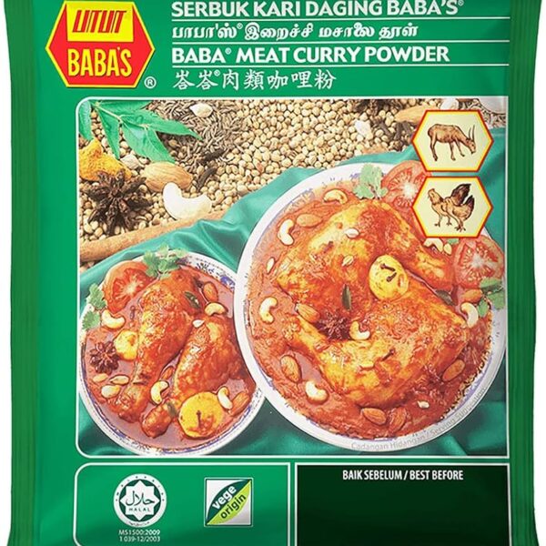 Baba's Meat Curry Powder 250g