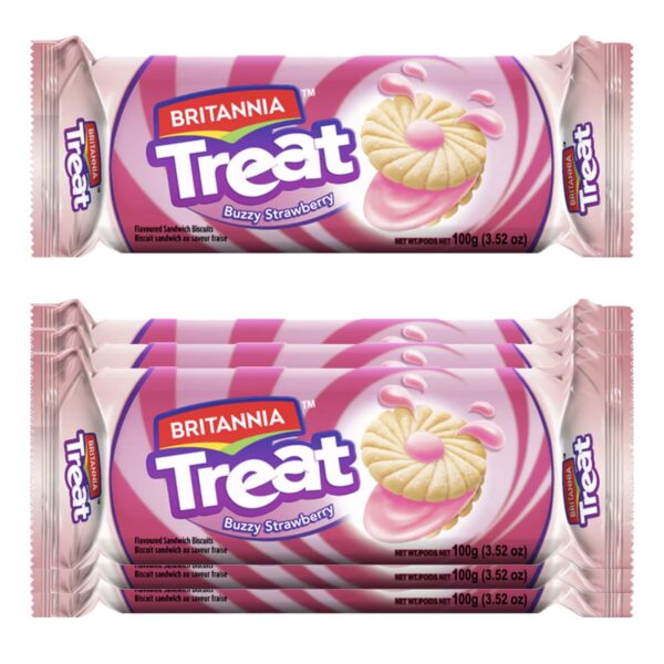 Britannia Strawberry Cream 100g