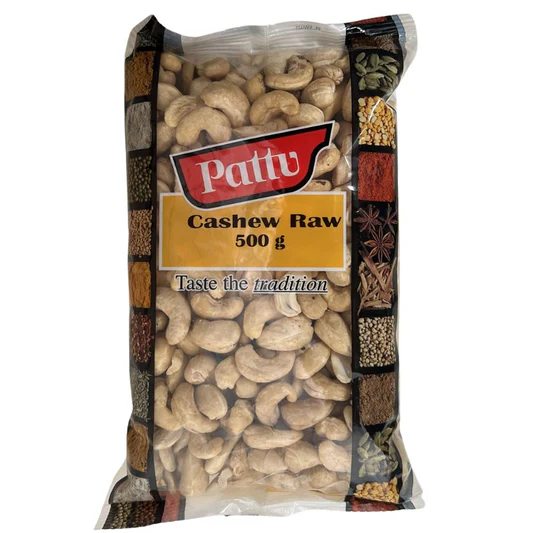 CASHEW RAW 500G PATTU