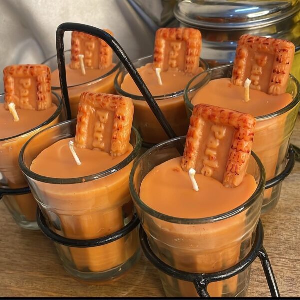 Chai Biscuit Candle Handmade