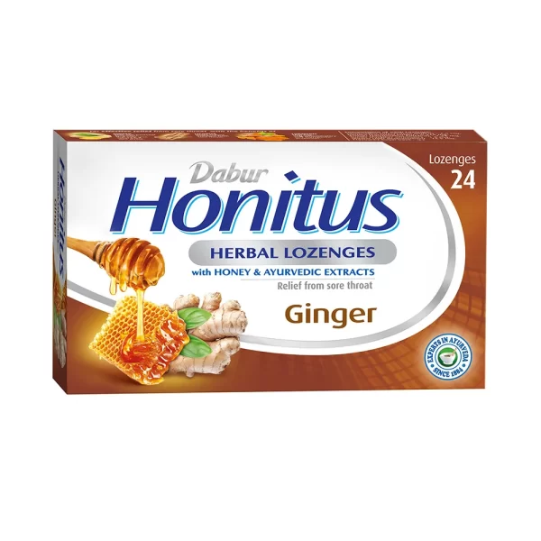 Dabur Honitus Herbal lozenges - Ginger