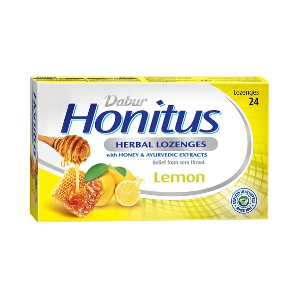Dabur Honitus Herbal lozenges - Lemon