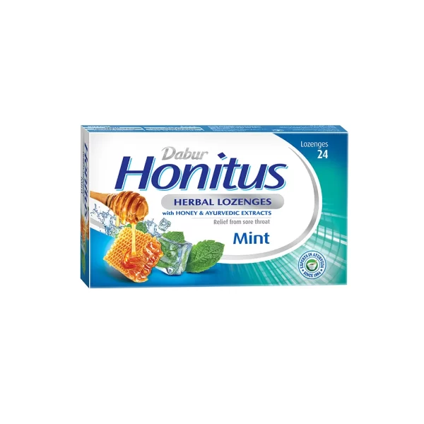 Dabur Honitus Herbal lozenges - Mint