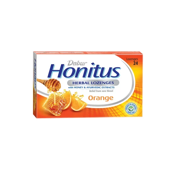 Dabur Honitus Herbal lozenges - Orange
