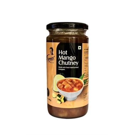 HOT  MANGO CHUTNEY (FERNS) - 440G