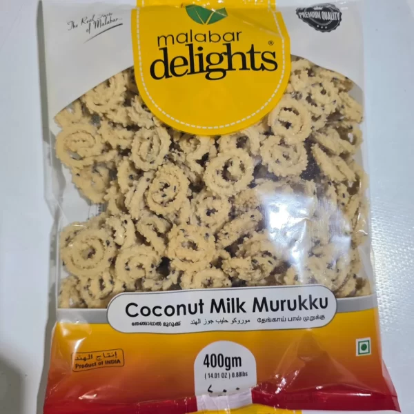 Malabar Delights Coconut Milk Muruku 400g