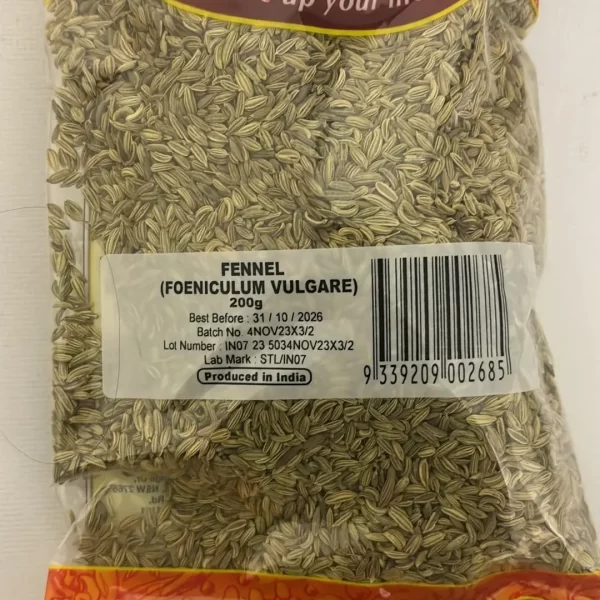Indya Fennel Seed 500g