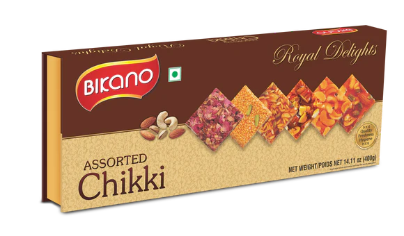 Royal delights Asssorted chikki 400g