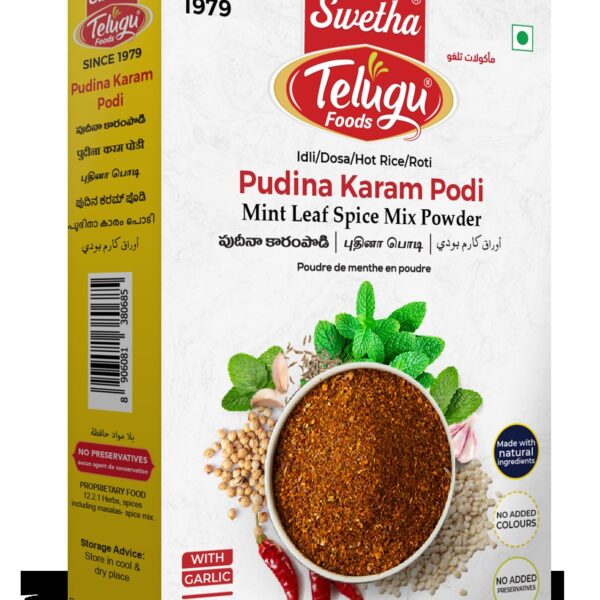 Pudina Karam Podi Mint Spice Mix 100g