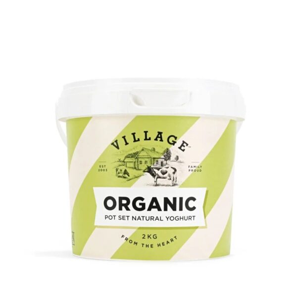 Organic Pot Set Yoghurt 2kg