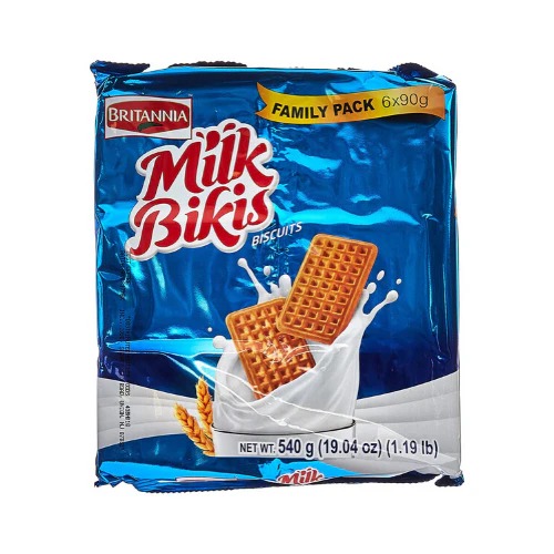 Britannia Milk Biscuits 6x90g(540g)