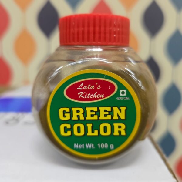 food color green  100g