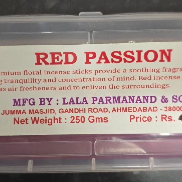 Incense sticks Red passion 250g