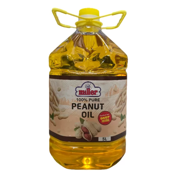 Peanut oil (Groundnut) 5ltr Miller