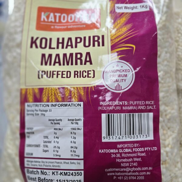 kt Kolhapuri mamra puff rice 1kg
