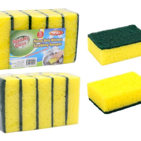 Kitchen Scrubbing Sponges 5 Pack