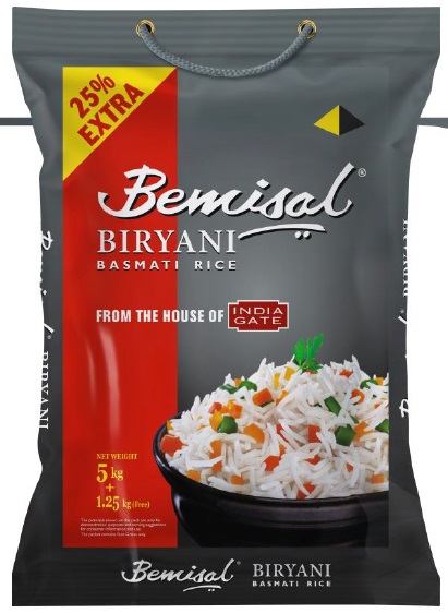 Bemisal Biryani Rice 6.25Kg