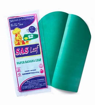 SAS Paper banana leaf Each