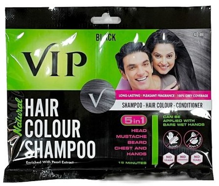VIP HAIR COLOR SHAMPOO BLACK