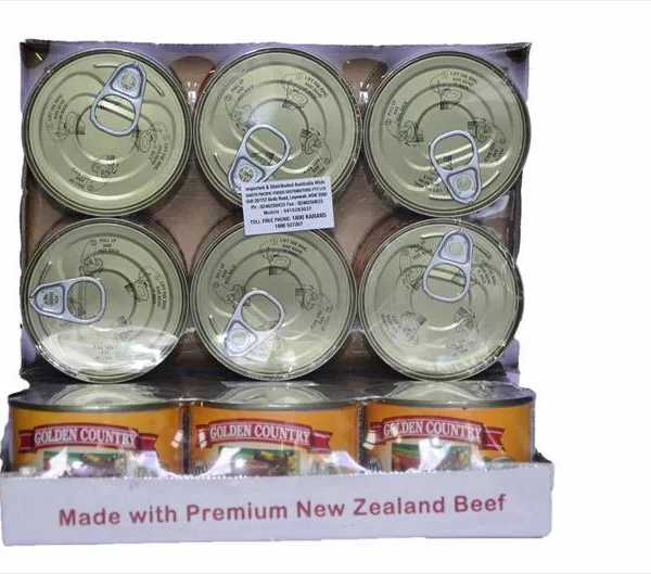 GOLDEN COUNTRY CORNED BEEF LUNCH PACK 200GX6