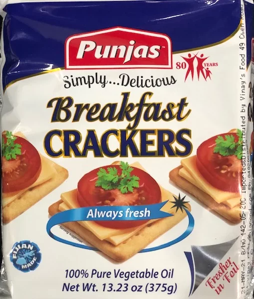 BREAKFAST CRACKERS(PUNJA'S) 375G