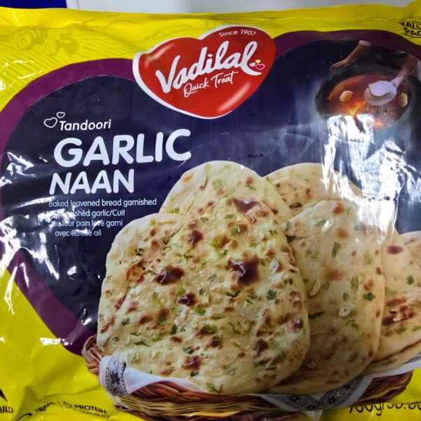 Garlic Naan Bulk 80gx12PC  / Vadilal