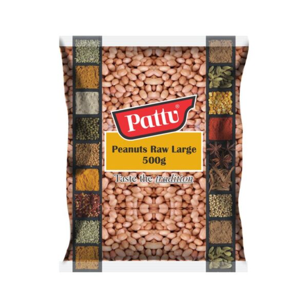Pattu Peanuts Raw Small 500g