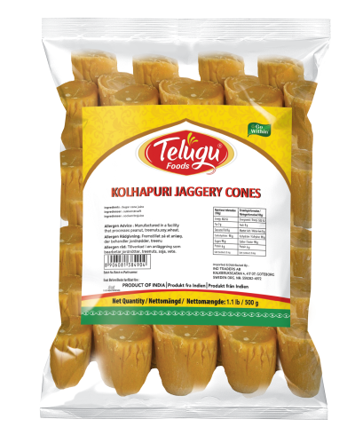 Telugu – Kolhapur Jaggery Cone 1KG