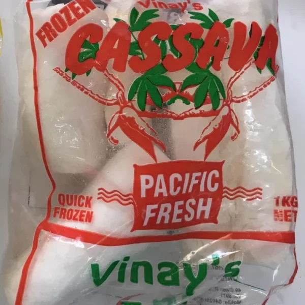 Frozen White Cassava/Tapioca