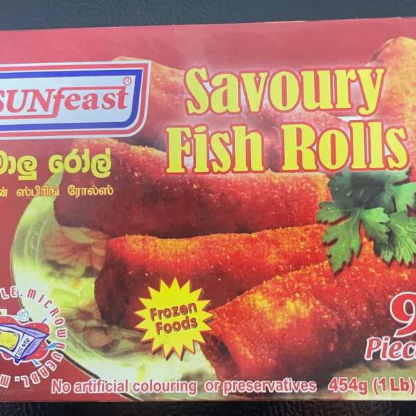 Sunfeast Frozen Savory Fish Rolls 454g