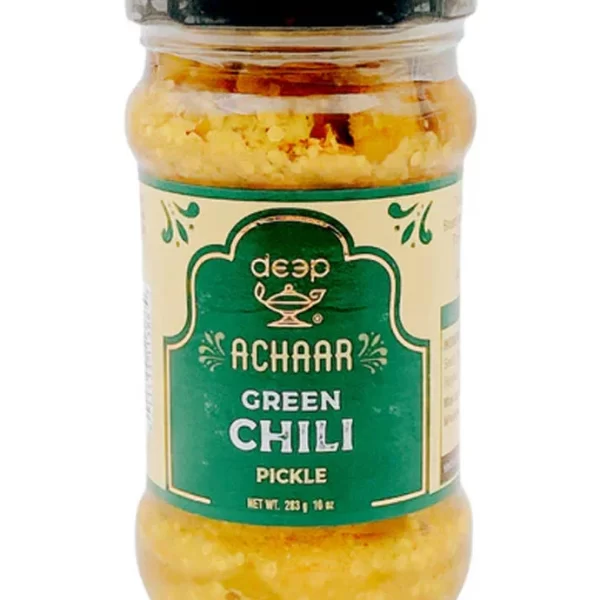 Deep Green chili  pickle 283g