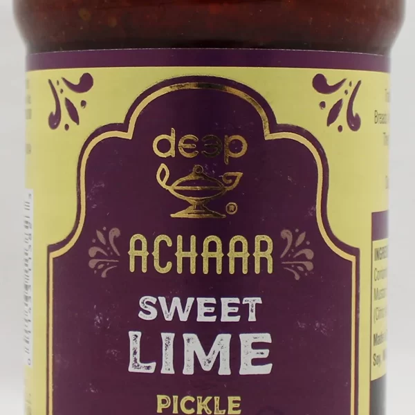 Deep sweet Lime  pickle 340g