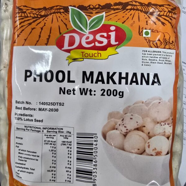 Phool Makhana 200g Desi Touch
