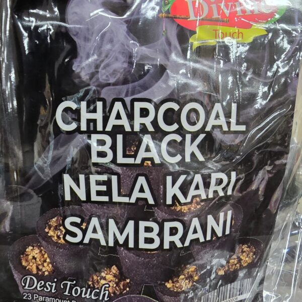 Charcoal black sambrani pouch