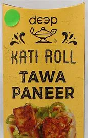 Kati Roll Tawa Paneer 200g Deep