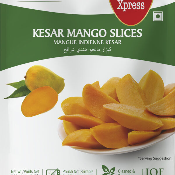 KX Frozen Kesar Mango Slice 312g