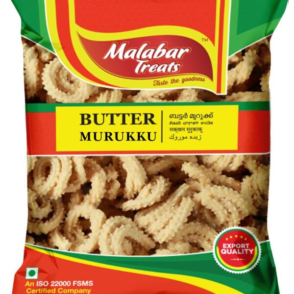 Butter murukku 170g Malabar Treats